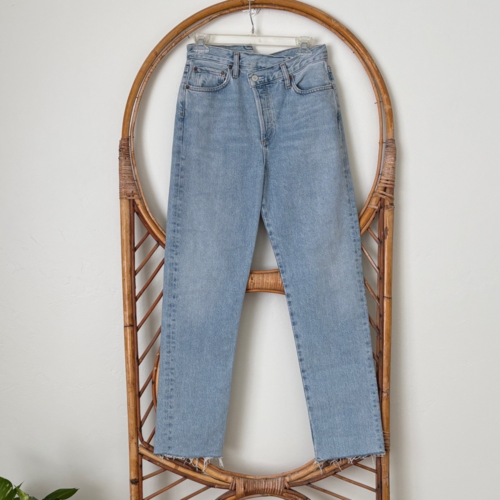 AG Adriano Goldschmied Light Blue Women Jeans